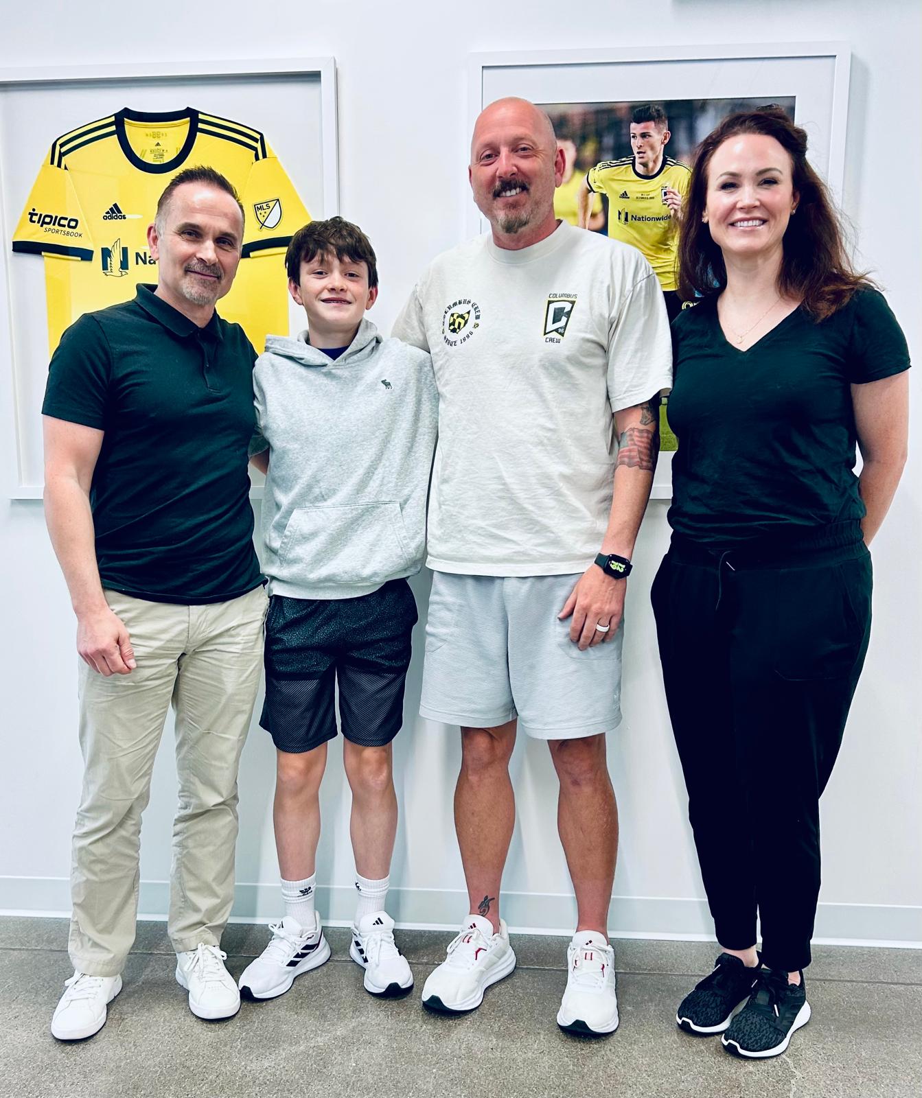 Celebrating the milestone — Lukas